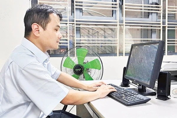 Ngay từ nhỏ, anh Vinh đã có niềm đam mê với âm nhạc, thích sáng tác. (Ảnh: Nhân vật cung cấp)