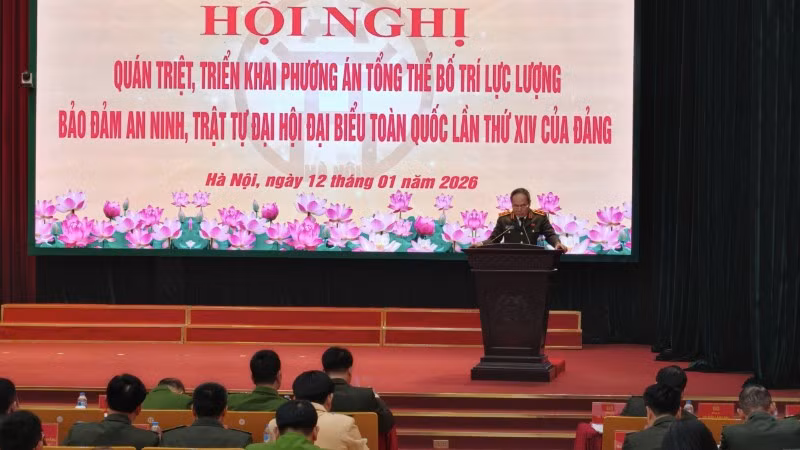 Toàn cảnh hội nghị.