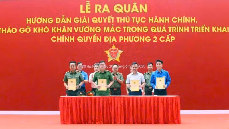 Cam kết thể hiện quyết tâm của Thủ đô Hà Nội trong bảo đảm hoạt động phục vụ người dân, doanh nghiệp thông suốt, hiệu quả.