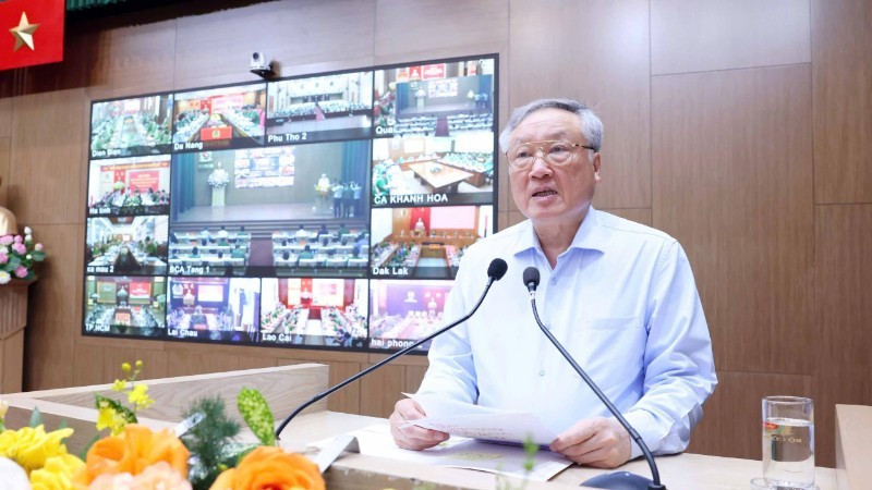 Phó Thủ tướng Thường trực Chính phủ Nguyễn Hòa Bình phát biểu chỉ đạo. gen-h-z6783727499171-ba84e3079b666fbae1b718ff93f608e1-3455-9139.jpg