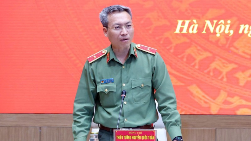 Chánh Văn phòng, Người phát ngôn Bộ Công an, Thiếu tướng Nguyễn Quốc Toản. z6882254845174-8becd1ed8982b5a1d6b460489ec3cd1e-8125.jpg