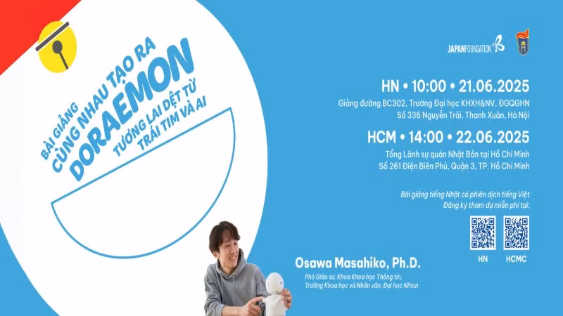 Poster giới thiệu chuỗi sự kiện. (Ảnh: Trung tâm Giao lưu Văn hóa Nhật Bản tại Việt Nam)