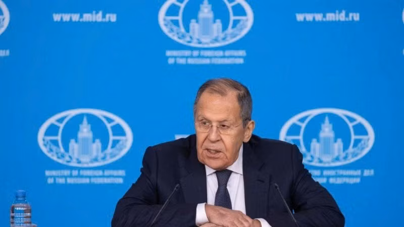 Ngoại trưởng Nga Sergey Lavrov. (Ảnh: Quang Vinh/TTXVN)