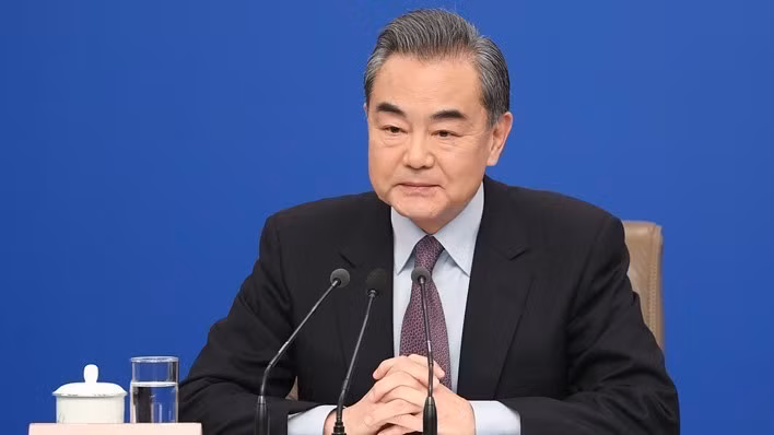 Ông Vương Nghị, Ủy viên Bộ Chính trị, Bộ trưởng Ngoại giao Trung Quốc. (Ảnh: Tân Hoa Xã)