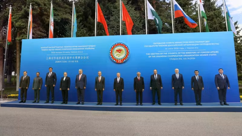Hội nghị Bộ trưởng Ngoại giao Tổ chức Hợp tác Thượng Hải vừa diễn ra ở Kyrgyzstan. (Ảnh: SCO)