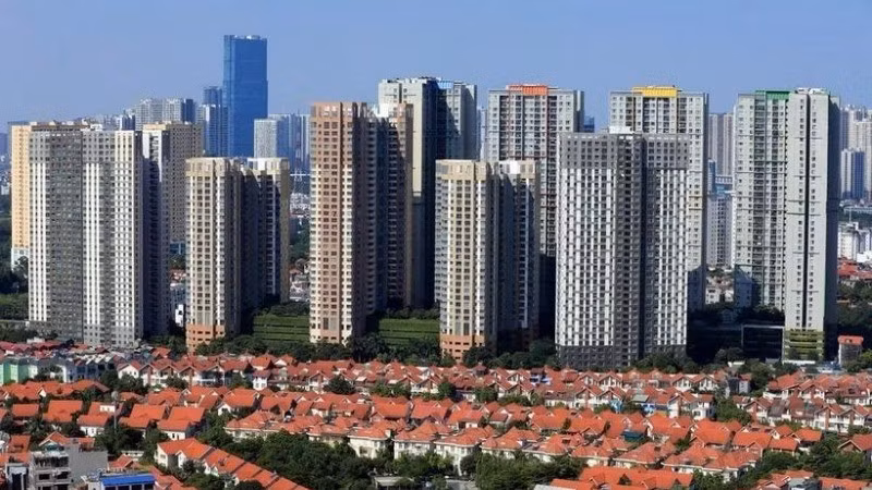 Một góc Hà Nội. (Ảnh: Tuấn Anh/TTXVN) 