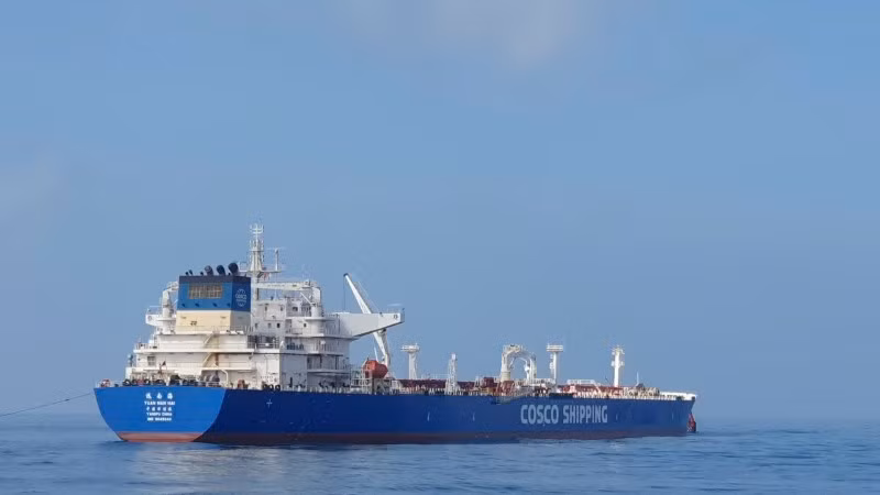 Lô dầu thô Das Blend đầu tiên cập cảng NSRP an toàn ngày 23/12/2025.