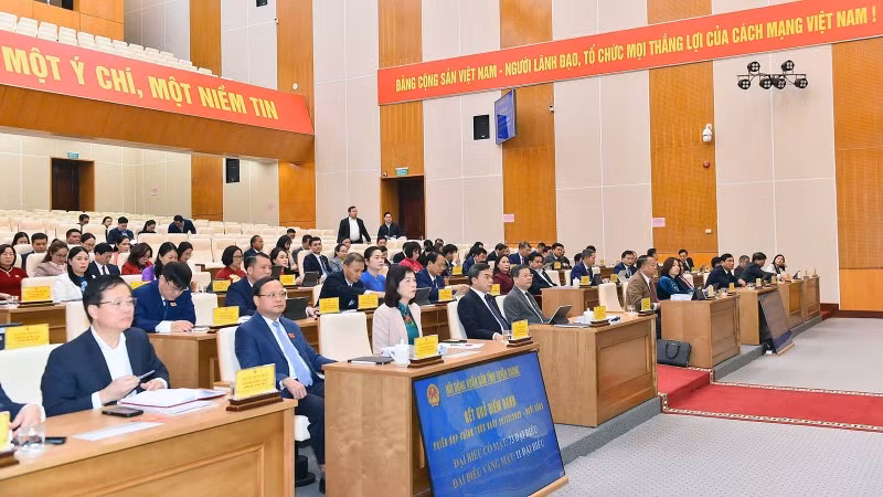 Đại biểu dự hội nghị.