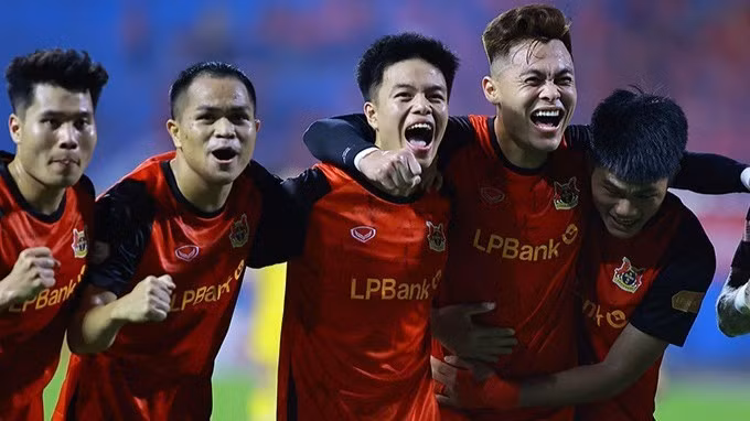 Câu lạc bộ Ninh Bình có chiến thắng thứ 3 liên tiếp. (Ảnh: Đức Cường/Bongdaplus.vn)