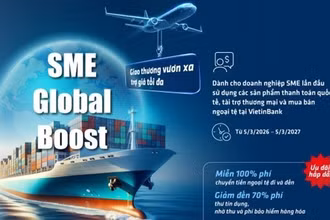 SME Global Boost, hỗ trợ tối đa cho khách hàng.