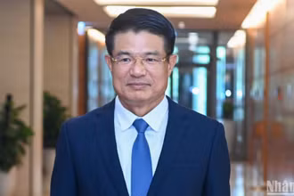 Đồng chí Nguyễn Huy Tiến, Ủy viên Ban Thường vụ Đảng ủy các cơ quan Đảng Trung ương, Bí thư Đảng ủy, Viện trưởng Viện Kiểm sát nhân dân tối cao.