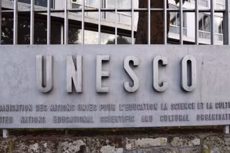 Trụ sở của UNESCO tại Paris, Pháp. (Ảnh: Tân Hoa xã)