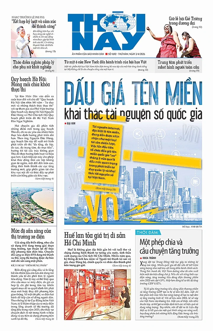 Thời Nay: Đấu giá tên miền .vn, xe điện lên ngôi và âm nhạc quân đội
