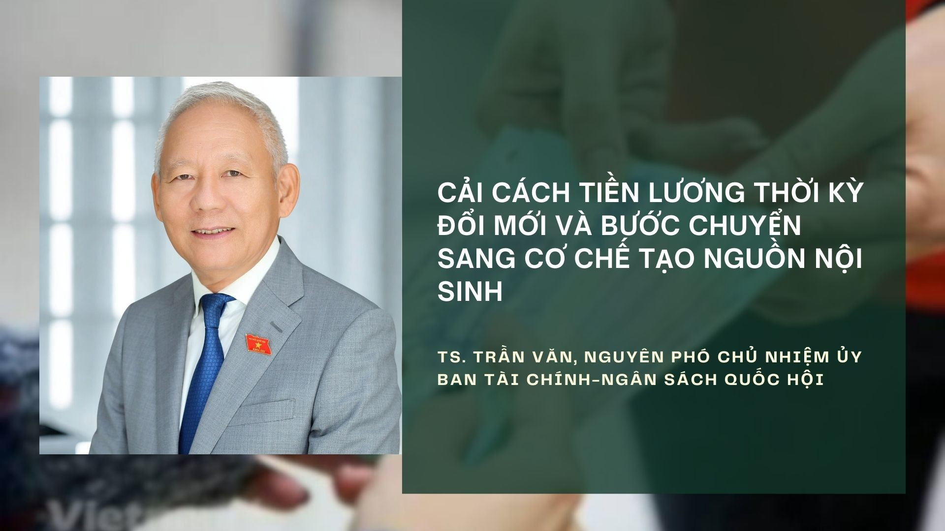 Cải cách tiền lương và bước chuyển sang cơ chế tạo nguồn nội sinh.