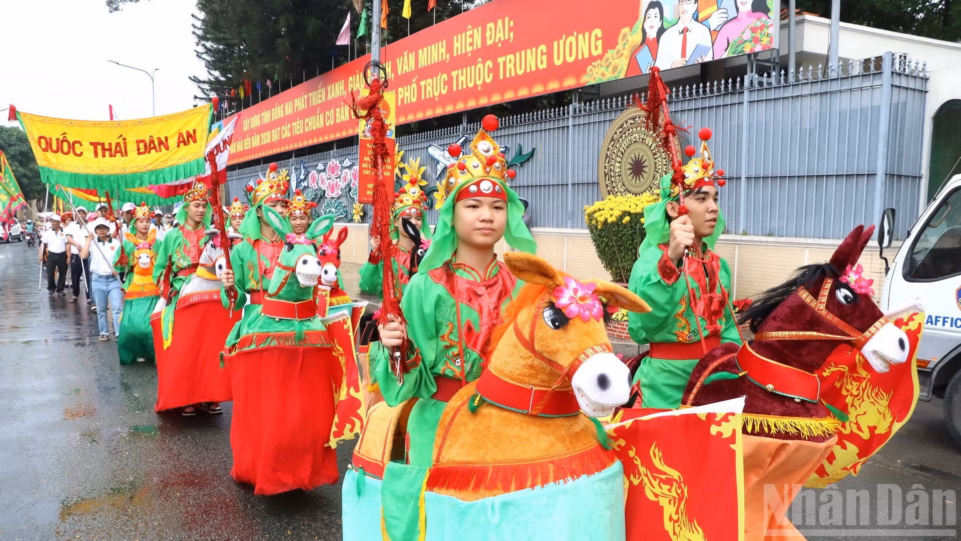 [Ảnh] Độc đáo diễu hành trẩy hội chùa Ông ở Đồng Nai