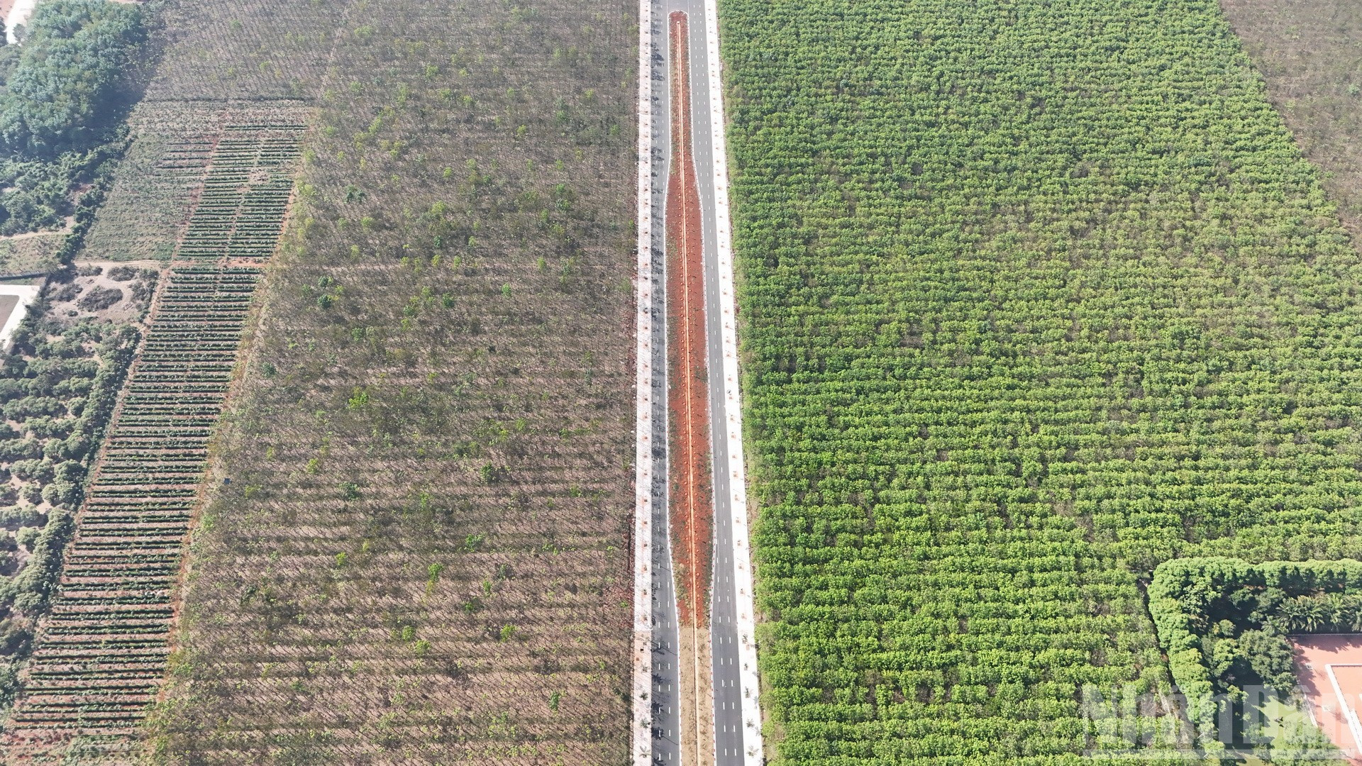 Đường Vành đai 1 Long Khánh được thông xe kỹ thuật sau hơn 1 năm thi công.