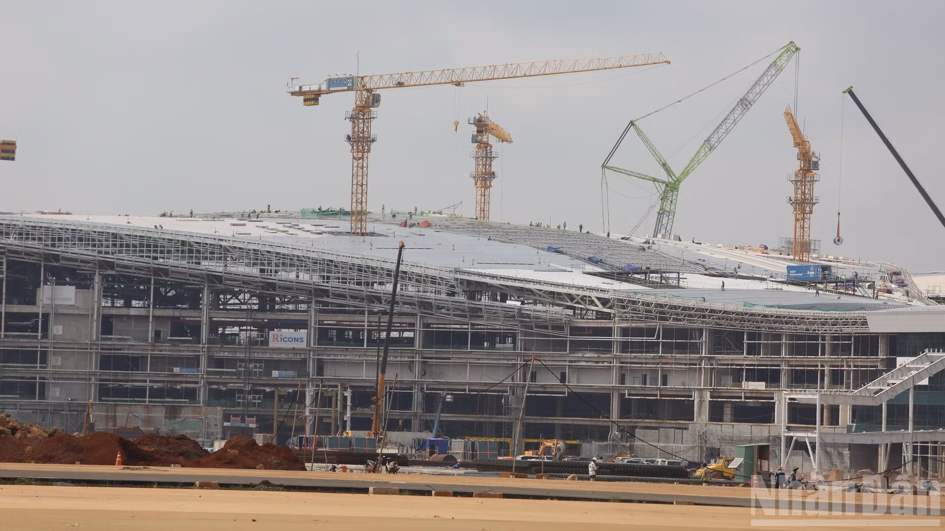 Đến thời điểm này, dự án thành phần 3 sân bay Long Thành đạt hơn 52% giá trị hợp đồng.