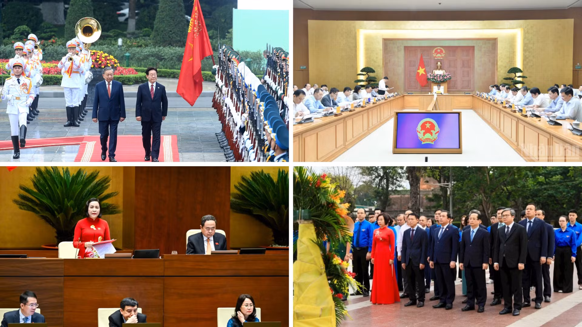 Tin nổi bật ngày 22/4: Tổng Bí thư, Chủ tịch nước Tô Lâm chủ trì Lễ đón, hội đàm Tổng thống Hàn Quốc; Thủ tướng làm việc với Bộ Công thương, Bộ Khoa học và Công nghệ