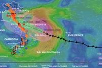 (Ảnh: Hệ thống Giám sát thiên tai Việt Nam)