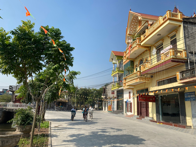 Nam Định là một trong hai tỉnh đầu tiên của cả nước hoàn thành xây dựng nông thôn mới. (Ảnh: NGỌC ÁNH) f5e6a306-728f-4e6e-b9bb-498c29a7c8a7.jpg