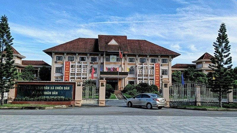 Trụ sở Hội đồng nhân dân, Ủy ban nhân dân xã Chiên Đàn, thành phố Đà Nẵng.