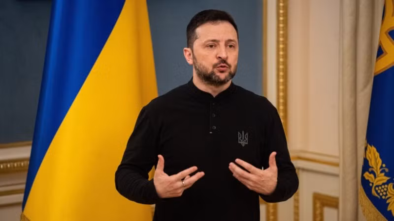 Tổng thống Ukraine Volodymyr Zelensky. (Ảnh: Anadolu/TTXVN)