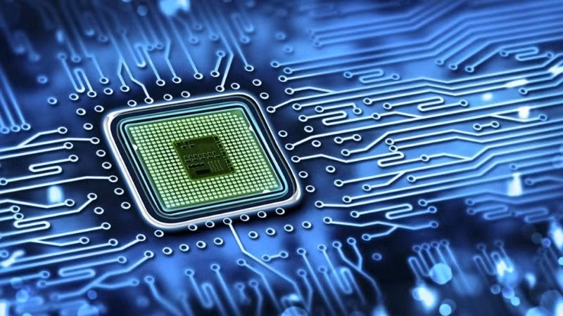 Chip của nhà sản xuất Nvidia (Ảnh: TTXVN)