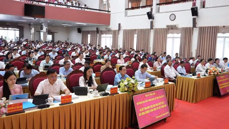 Tỉnh ủy Vĩnh Long tổ chức Hội nghị tổng kết quý I năm 2026.