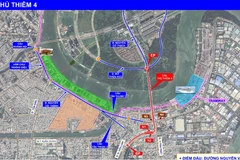 Cầu Thủ Thiêm 4 kết nối khu đô thị mới Thủ Thiêm với khu đô thị mới phía nam Thành phố.