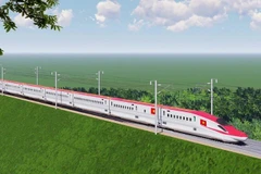 Đường sắt tốc độ cao bắc-nam (Ảnh: BỘ XÂY DỰNG)