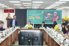 Báo Nhân Dân, Trung tâm Báo chí Thành phố Hồ Chí Minh và Công ty cổ phần xây dựng Coteccons họp báo thông tin lễ ký kết biên bản ghi nhớ, chung tay mở rộng quy mô chương trình “Xây Tết 2026” trên địa bàn Thành phố Hồ Chí Minh. (Ảnh: THẾ ANH)