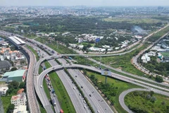 Khu vực xây dựng dự án Khu thể dục thể thao Rạch Chiếc. (Ảnh: VÕ LÊ)