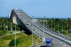 Cao tốc Thành phố Hồ Chí Minh-Long Thành-Dầu Giây đoạn kết nối Thành phố Hồ Chí Minh và tỉnh Đồng Nai. (Ảnh: QUÝ HIỀN)