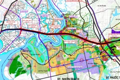 Công trình mở rộng tuyến cao tốc Thành phố Hồ Chí Minh-Long Thành-Dầu Giây dài 22km từ nút giao Vành đai 2 (Thành phố Hồ Chí Minh) đến nút giao cao tốc Biên Hòa-Vũng Tàu. (Ảnh: QUÝ HIỀN)