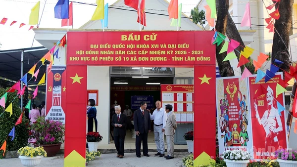 Theo đánh giá, cuộc bầu cử trên địa bàn tỉnh Lâm Đồng được chuẩn bị chu đáo, tổ chức nghiêm túc, đúng quy định.