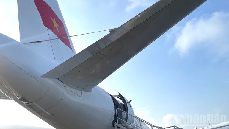 Không gian tham quan trải nghiệm của ngành hàng không thu hút du khách. ndo_br_tempimagez91p5w-582.jpg