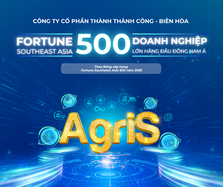 AgriS – Sức bật dẫn đầu ngành nông nghiệp Việt Nam trên bảng xếp hạng Fortune Southeast Asia 500 2025. 4.png
