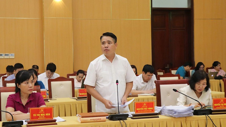 Các ý kiến thảo luận tại hội nghị. img-2025-06-25-182645.jpg