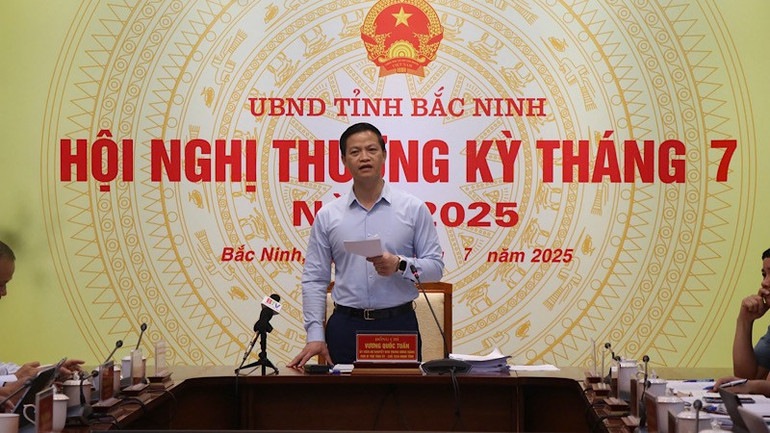 Chủ tịch Ủy ban nhân dân tỉnh Bắc Ninh Vương Quốc Tuấn. img-2025-07-10-141151.jpg