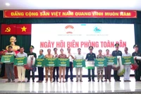 Hỗ trợ sinh kế cho bà con ngư dân tại xã Cần Giờ.