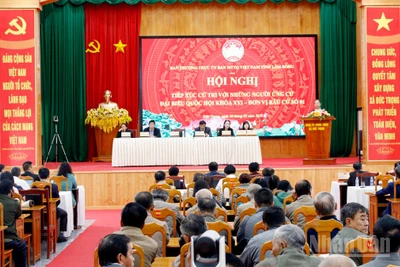 Quang cảnh hội nghị.