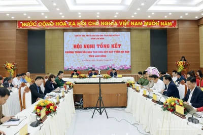 Quang cảnh hội nghị.