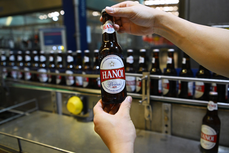 [Ảnh] Quy trình sản xuất bia Hà Nội 