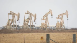 Giàn khoan dầu tại Texas, Mỹ. (Ảnh: THX/TTXVN)