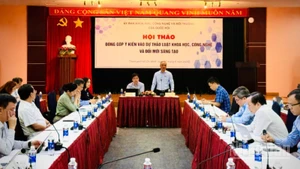 Quang cảnh hội thảo.