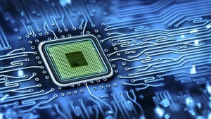 Chip của nhà sản xuất Nvidia (Ảnh: TTXVN)