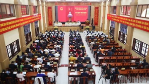 Quang cảnh Kỳ họp thứ nhất Hội đồng nhân dân tỉnh Lâm Đồng khóa X, nhiệm kỳ 2021-2026.