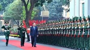 Tổng Bí thư Tô Lâm thăm và làm việc tại Bộ Tư lệnh Bộ đội Biên phòng.
