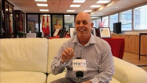 Ông Eyal Buvilski, Chủ tịch Hội Hữu nghị Israel - Việt Nam. (Ảnh: ĐỨC TRUNG/Phóng viên TTXVN tại Israel)