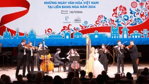 Lễ khai mạc những ngày văn hóa Việt Nam tại Liên bang Nga năm 2024. (Ảnh BỘ VHTT&DL)